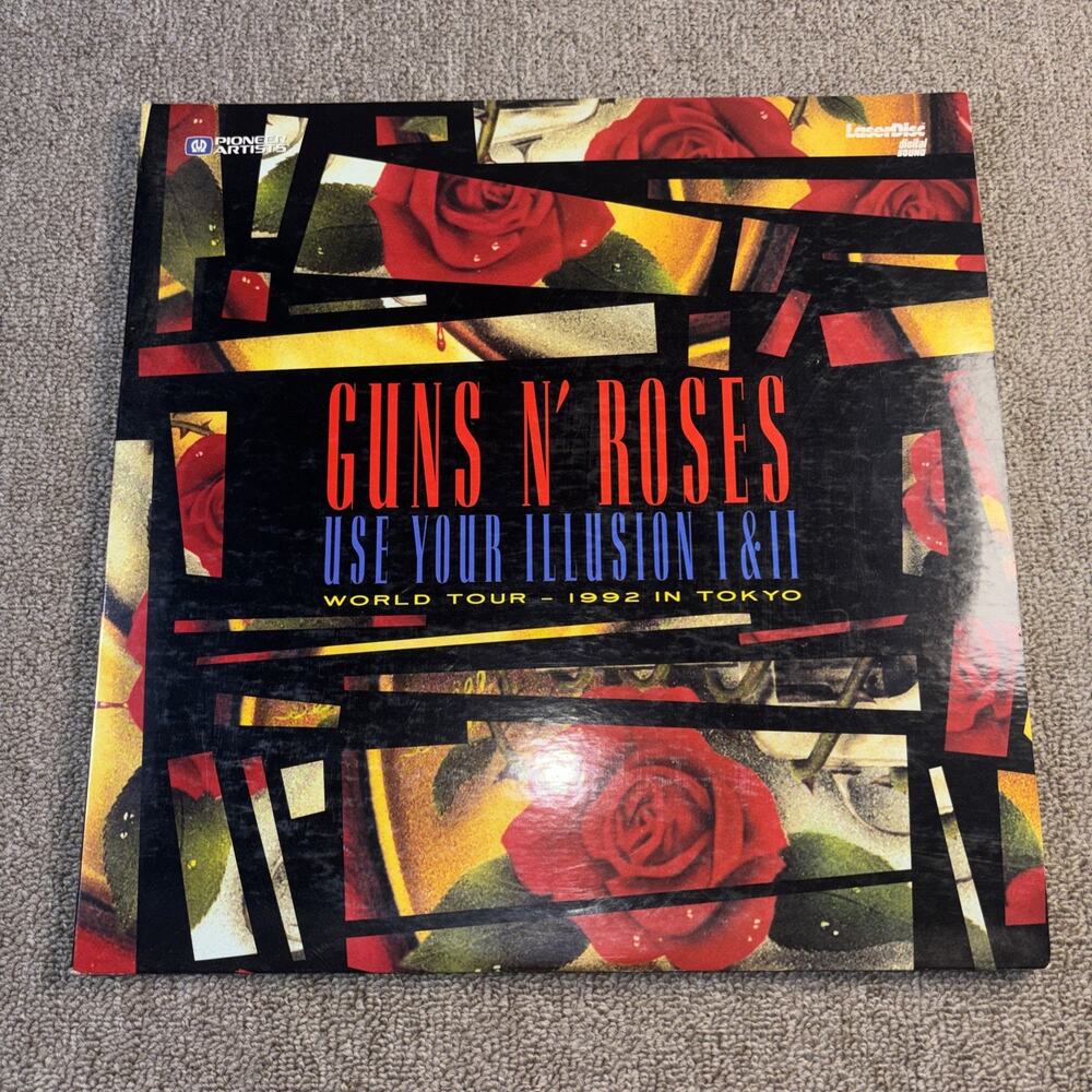 Guns N Roses - Use Your Illusion I and II (Laserdisc, 1992)